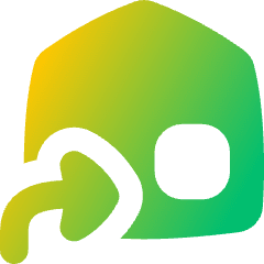 Transfer Arrived Inbound Icon from Flex Gradient Set