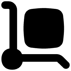 Transfer Cart Icon from Flex Solid Set