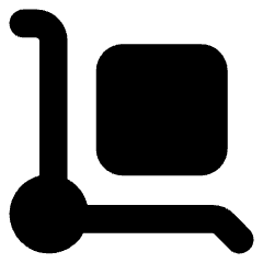 Transfer Cart Icon from Core Solid Set