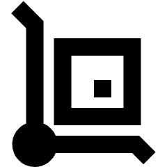Transfer Cart Icon from Sharp Remix Set