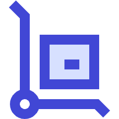 Transfer Cart Icon from Sharp Duo Set