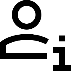 Transfer Courier Information Icon from Sharp Line Set