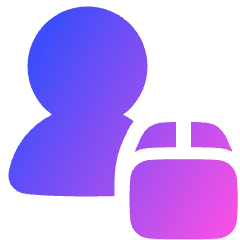 Transfer Courier Package Icon from Plump Gradient Set