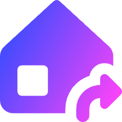 Transfer Delivered Outbound Icon from Core Gradient Set