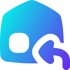 Transfer Delivered Outbound Icon from Flex Gradient Set