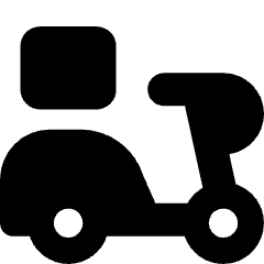 Transfer Motorcycle Icon from Micro Solid Set