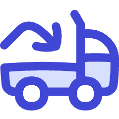 Transfer Truck Load Icon from Flex Duo Set
