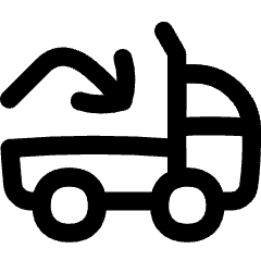 Transfer Truck Load Icon from Flex Line Set