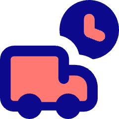 Transfer Truck Time Icon from Core Pop Set
