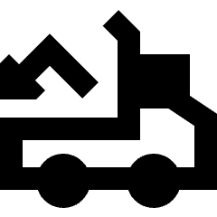 Transfer Truck Unload Icon from Sharp Remix Set
