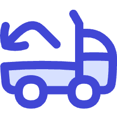 Transfer Truck Unload Icon from Flex Duo Set