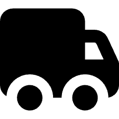 Transfer Van Icon from Core Solid Set