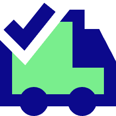 Transfer Van Check Icon from Sharp Pop Set