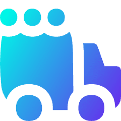 Transfer Van Option Icon from Flex Gradient Set