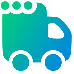 Transfer Van Option Icon from Plump Gradient Set