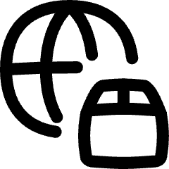 Transfer World Wide Icon from Flex Line Set