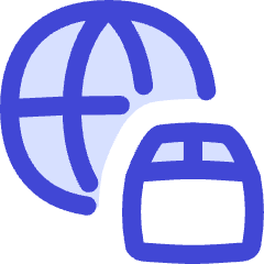 Transfer World Wide Icon from Flex Duo Set