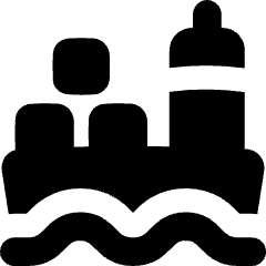 Vessel Cargo Icon from Flex Solid Set