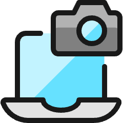 Transfer Pictures Laptop Icon from Ultimate Colors Set