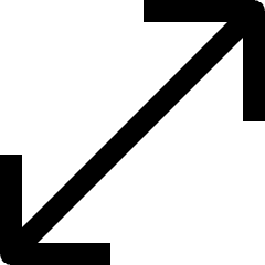 Expand Diagonal 1 Icon from Nova Line Set