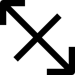 Expand Diagonal 8 Icon from Nova Line Set