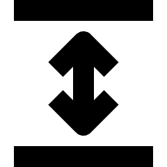 Expand Vertical 9 Icon from Nova Solid Set