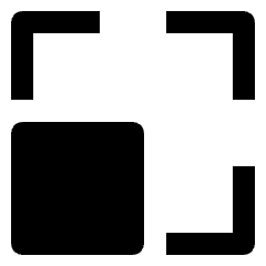 Maximize Square 3 Icon from Nova Solid Set