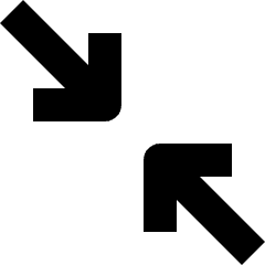 Shrink Diagonal 2 Icon from Nova Solid Set