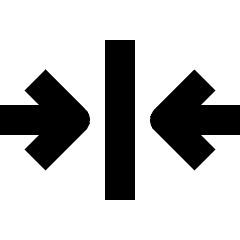 Shrink Horizontal 3 Icon from Nova Solid Set