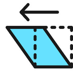Transform Left Icon from Ultimate Colors Set