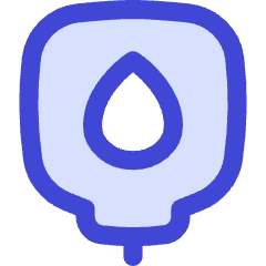 Blood Bag Donation Icon from Flex Duo Set