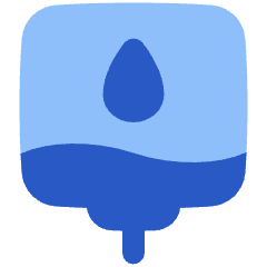 Blood Bag Donation Icon from Plump Flat Set