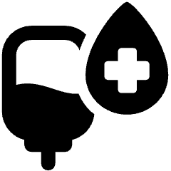 Blood Bag Drop 1 Icon from Ultimate Bold Set