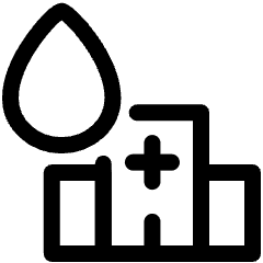 Blood Bank Icon from Ultimate Regular Set