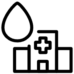 Blood Bank Icon from Ultimate Light Set