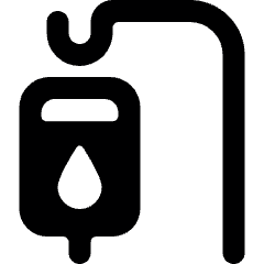 Transfusion Bag Hang Icon from Ultimate Bold Set