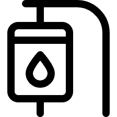 Transfusion Bag Hang Icon from Ultimate Regular Set