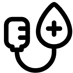 Transfusion Blood Icon from Ultimate Regular Set