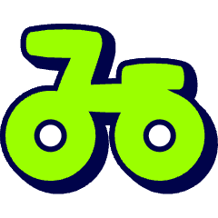 Bike Icon from Stickies Duo Set
