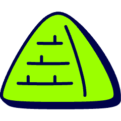 Pyramid Icon from Stickies Duo Set