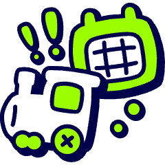 Train Booking Date Icon from Stickies Duo Set