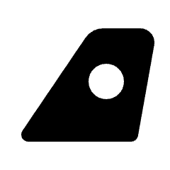 Airlines Fill Icon from Rounded Fill - Material Pro Set