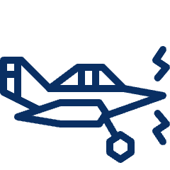 Airplane 3 Icon from Cyber Line Set