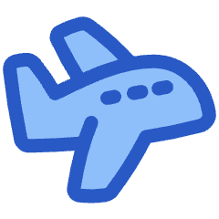 Airplane Icon from Plump Duo Set