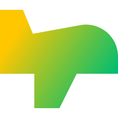 Airplane Icon from Sharp Gradient Set