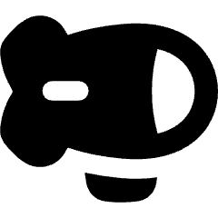 Airship Icon from Flex Solid Set