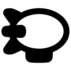 Airship Icon from Plump Remix Set