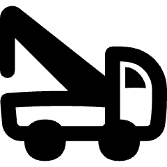 Auto Towing Truck Icon from Flex Remix Set