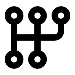 Auto Transmission Icon from Rounded Line - Streamline Material Set