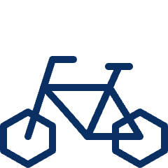 Bicycle 1 Icon from Cyber Line Set